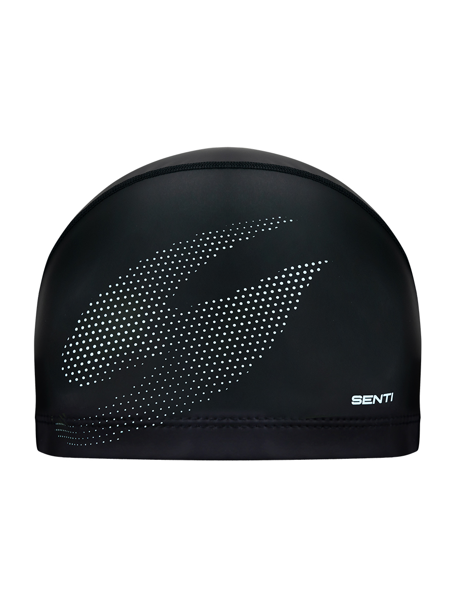 [SC-2302] Halftone SENTI BK 覆盖 游泳帽