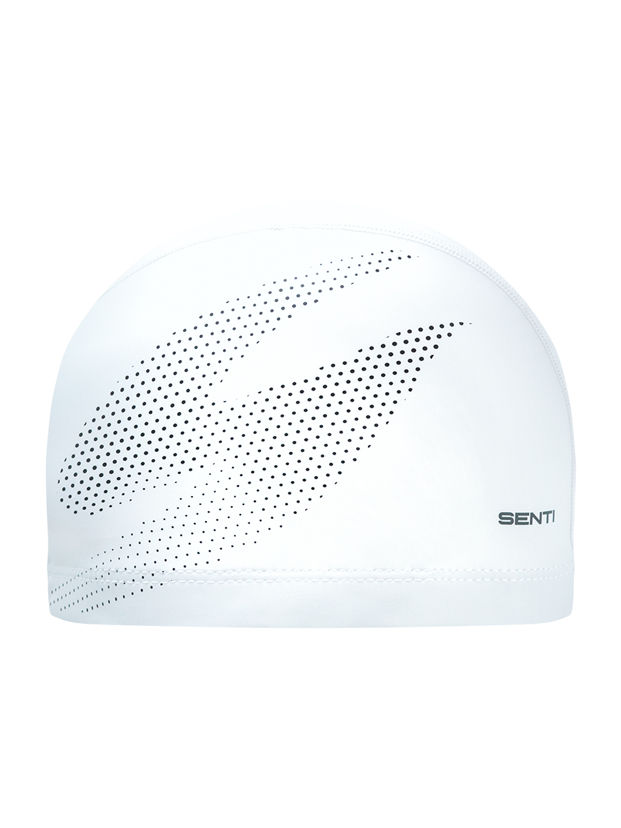 [SC-2301] Halftone SENTI WH 覆盖游泳帽