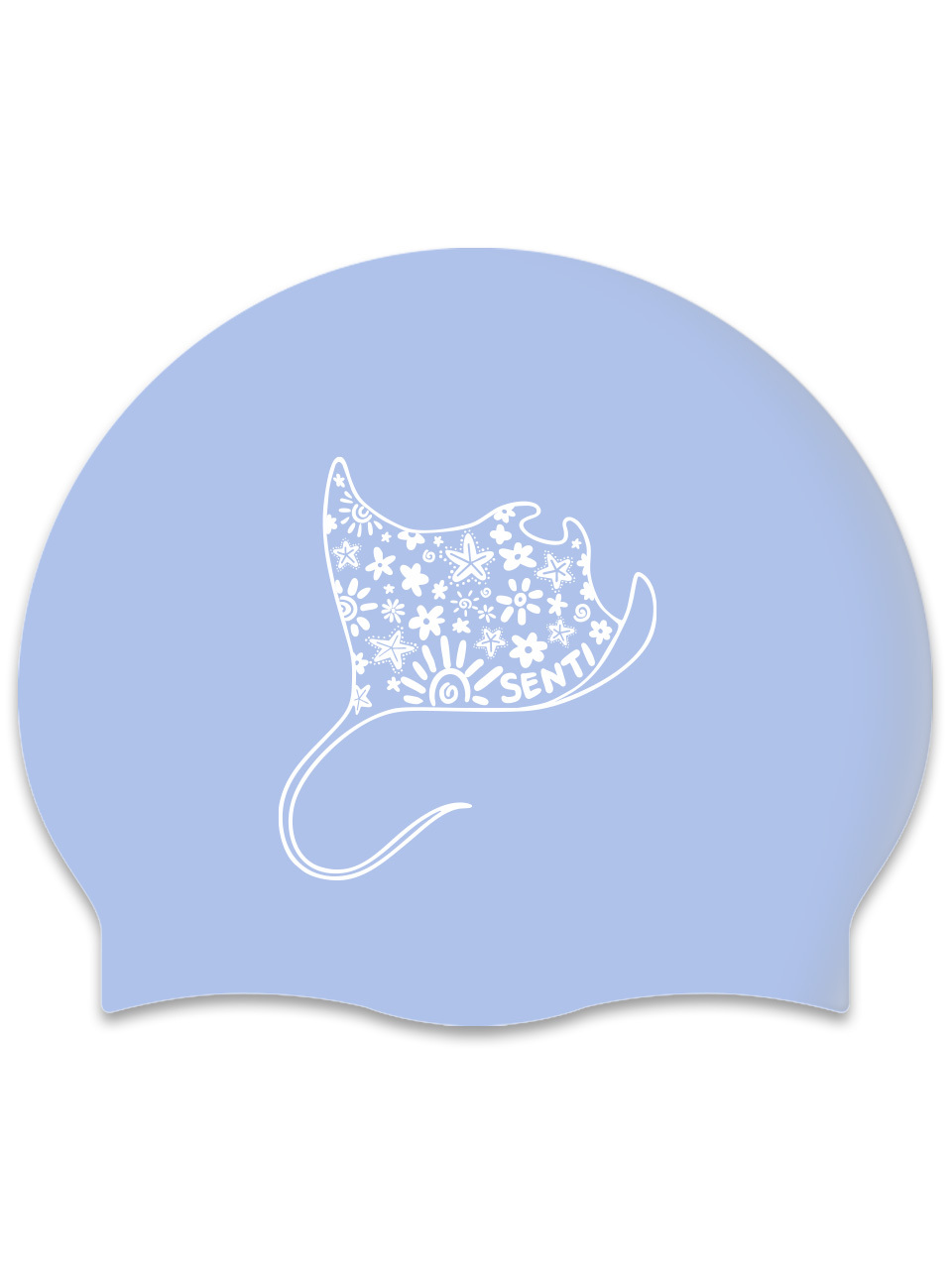 [SC-2554] 만타블루 SK 실리콘 游泳帽