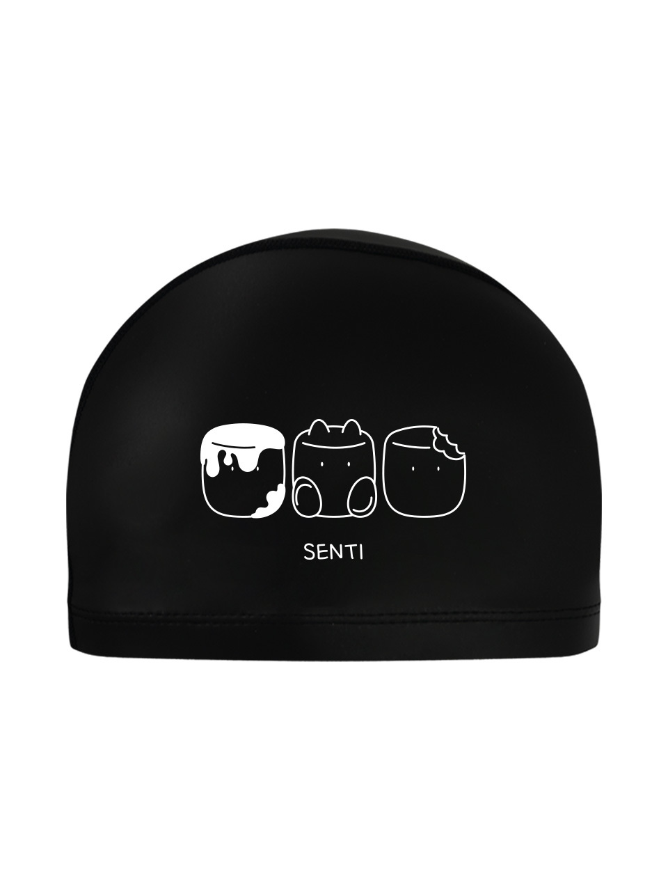 [SC-1017] 멜로우즈 BK 실리코팅 游泳帽