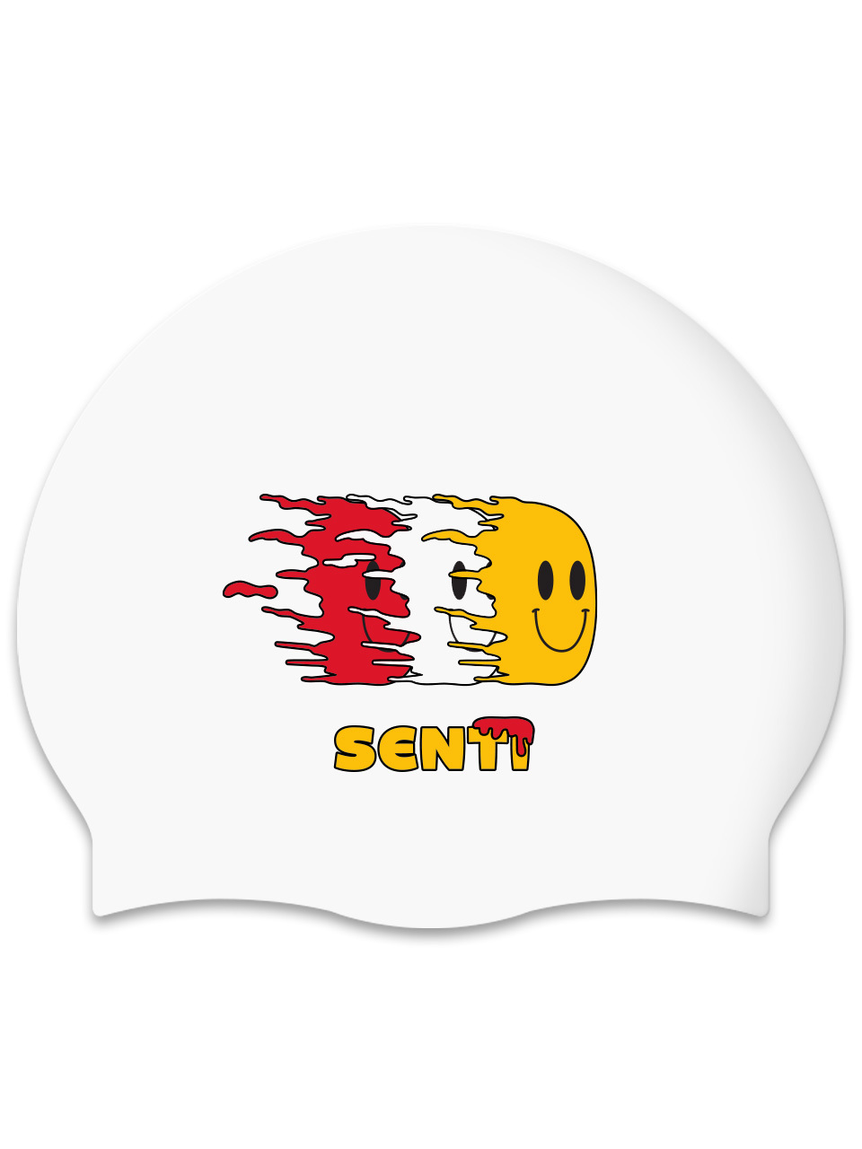 [SC-2615] 스마일팩 WH 실리콘 游泳帽
