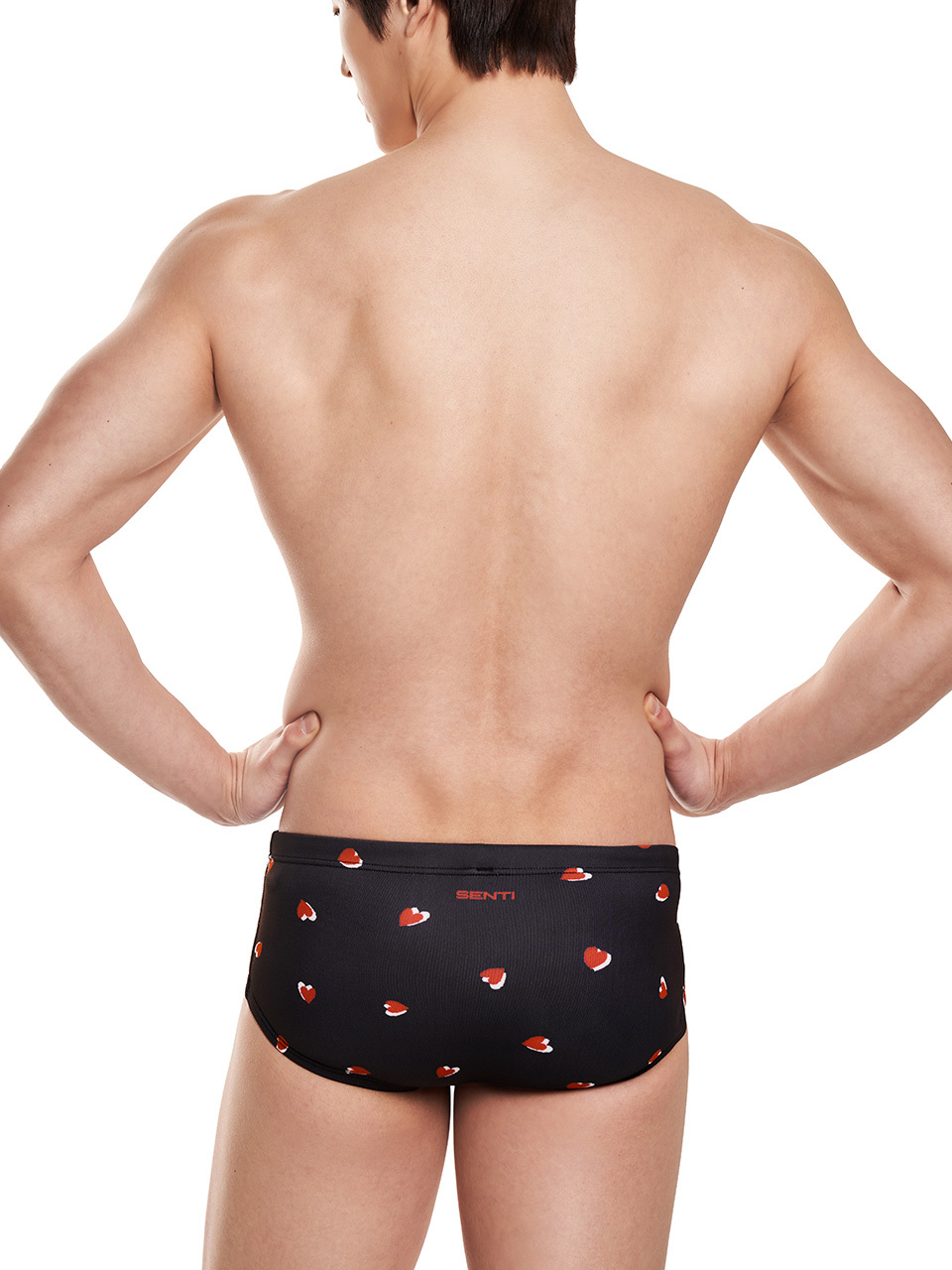 [MSP-26404] 포핀 BK 세미 短四角泳装